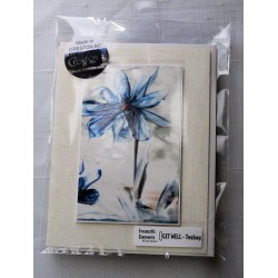 Tea Bag Encaustic Greeting Cards - Get Well (or) Sending a Cup of Tea